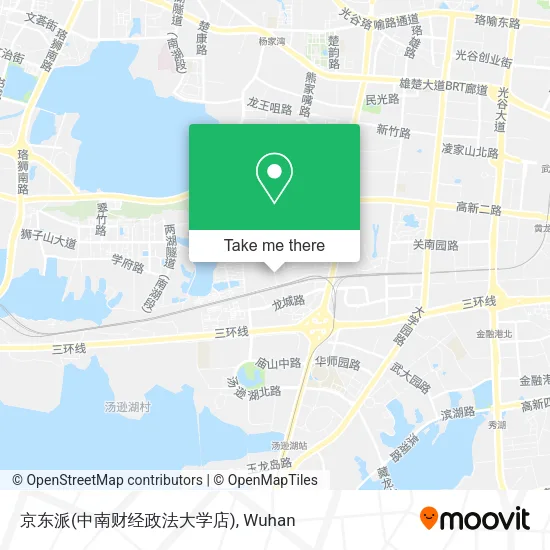 京东派(中南财经政法大学店) map