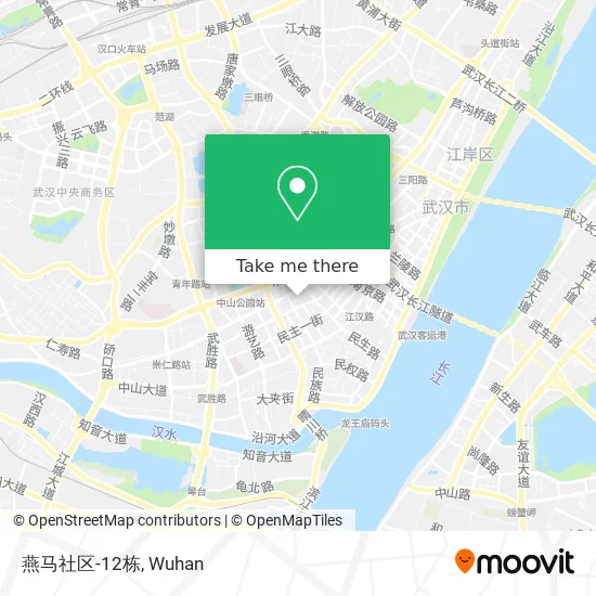 燕马社区-12栋 map