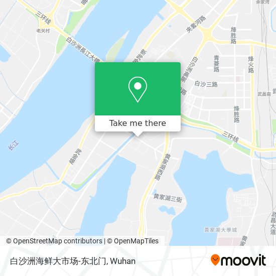 白沙洲海鲜大市场-东北门 map