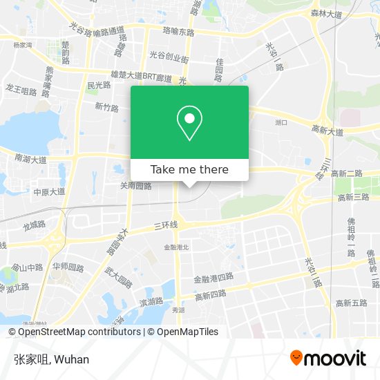 张家咀 map