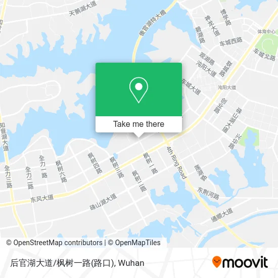后官湖大道/枫树一路(路口) map