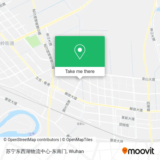 苏宁东西湖物流中心-东南门 map