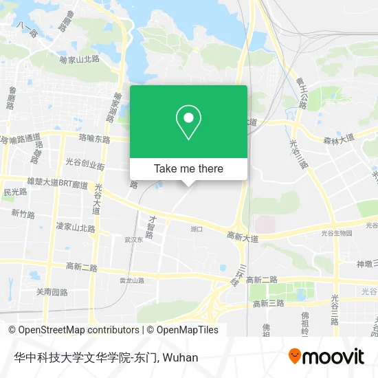 华中科技大学文华学院-东门 map