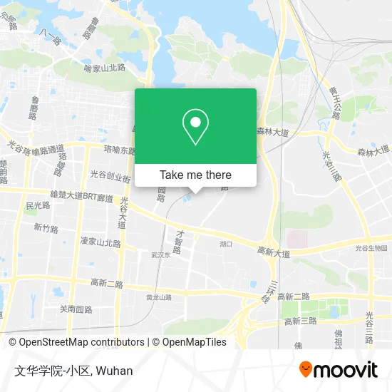 文华学院-小区 map