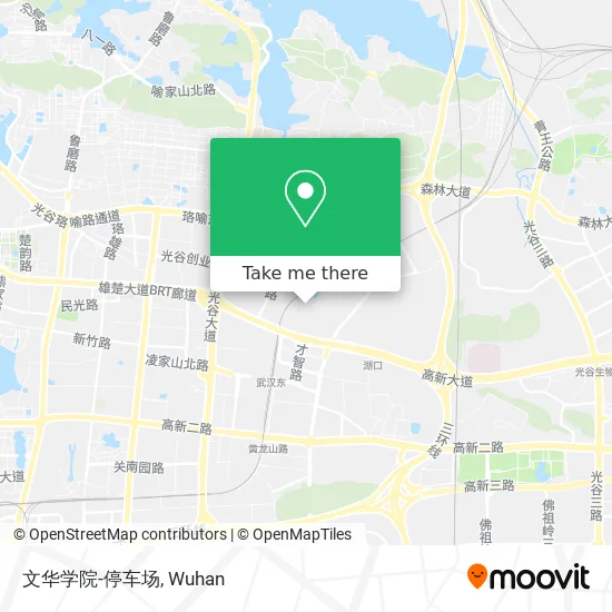 文华学院-停车场 map