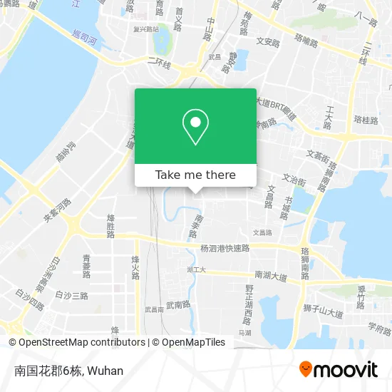 How To Get To 南国花郡6栋in 洪山区by Bus