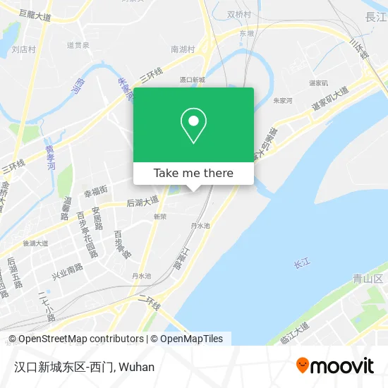 汉口新城东区-西门 map