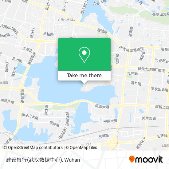 建设银行(武汉数据中心) map