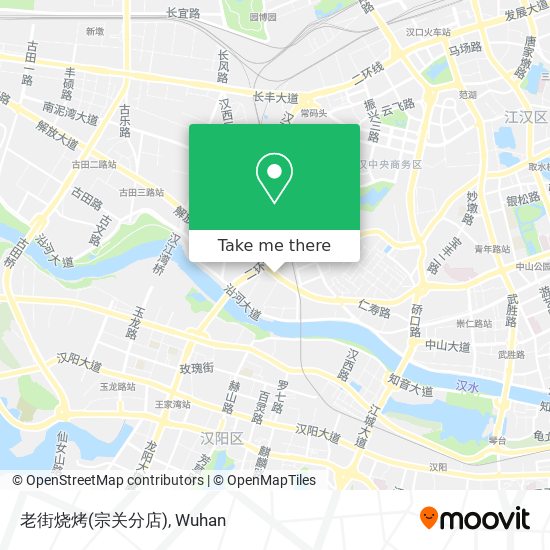老街烧烤(宗关分店) map