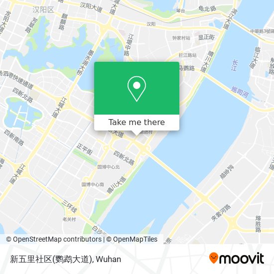 新五里社区(鹦鹉大道) map