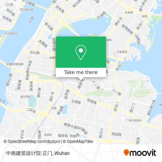 中南建筑设计院-正门 map