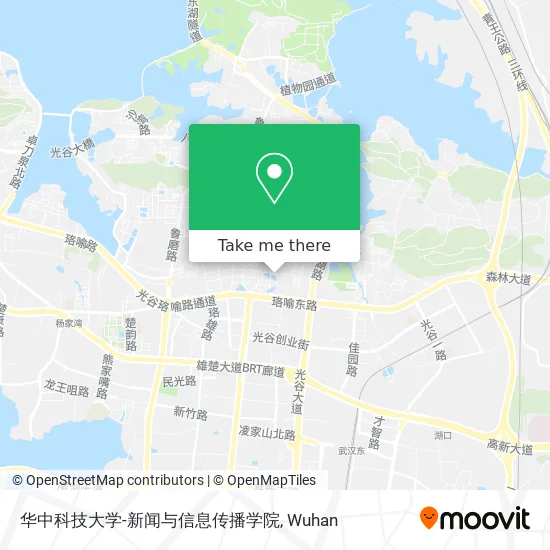 华中科技大学-新闻与信息传播学院 map