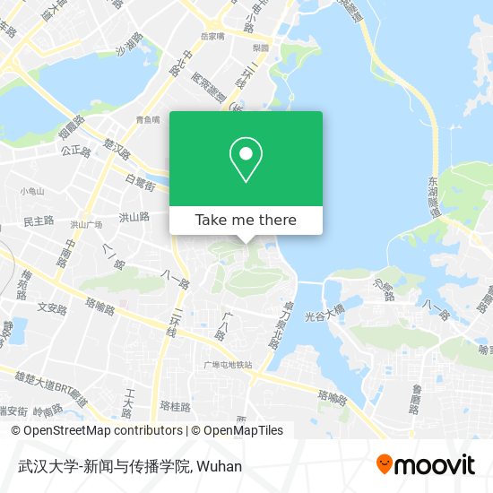 武汉大学-新闻与传播学院 map