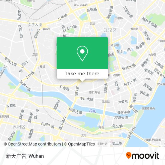 新天广告 map