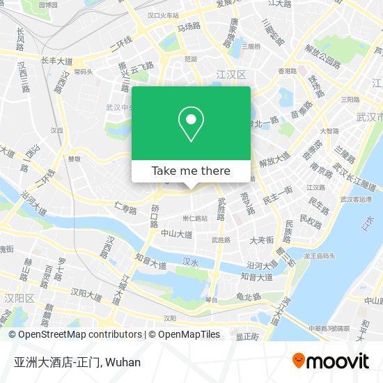 亚洲大酒店-正门 map