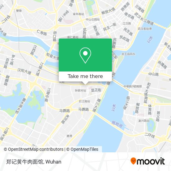 郑记黄牛肉面馆 map