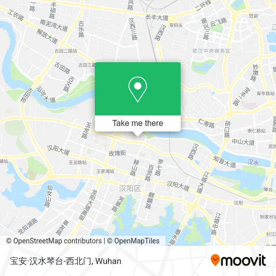 宝安·汉水琴台-西北门 map