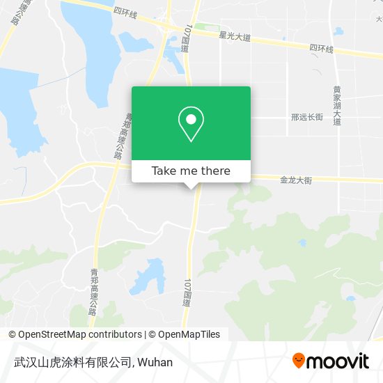 武汉山虎涂料有限公司 map