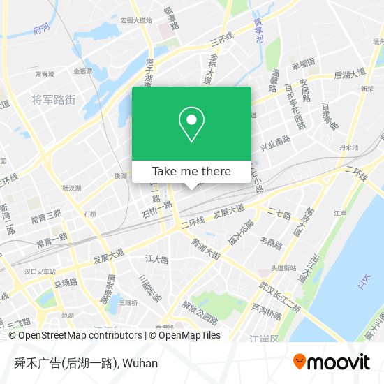 舜禾广告(后湖一路) map