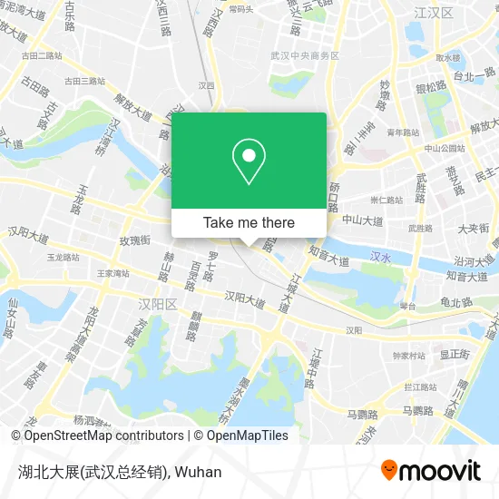 湖北大展(武汉总经销) map