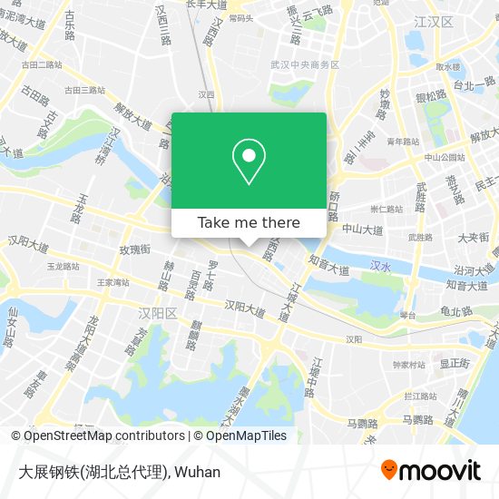 大展钢铁(湖北总代理) map