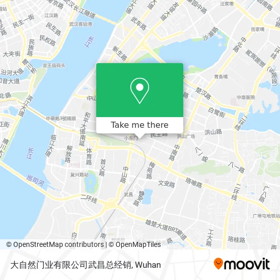 大自然门业有限公司武昌总经销 map