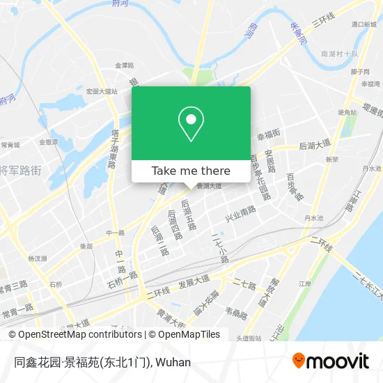 同鑫花园·景福苑(东北1门) map