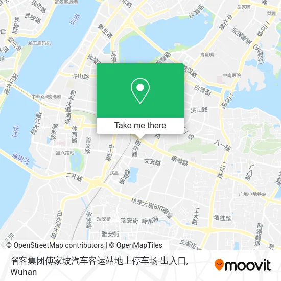 省客集团傅家坡汽车客运站地上停车场-出入口 map