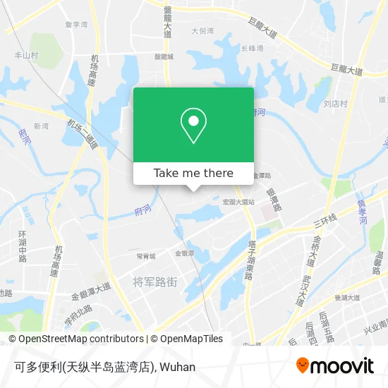 可多便利(天纵半岛蓝湾店) map