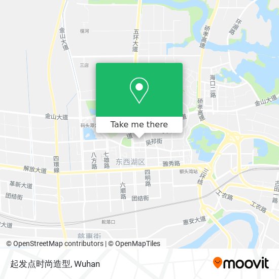 起发点时尚造型 map
