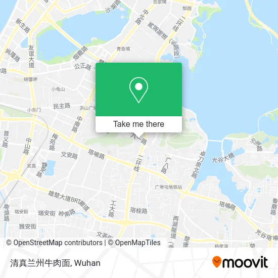 清真兰州牛肉面 map