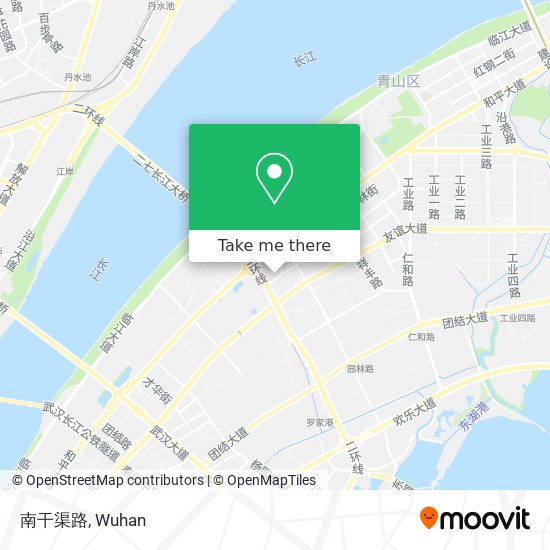 南干渠路 map