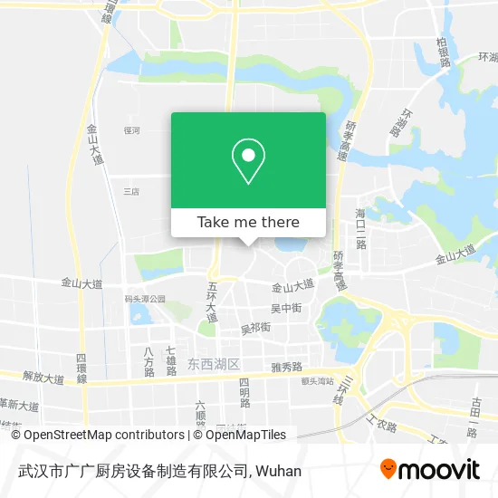 武汉市广广厨房设备制造有限公司 map