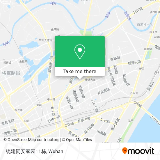 统建同安家园11栋 map