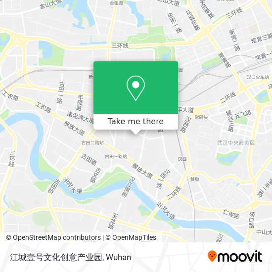 江城壹号文化创意产业园 map