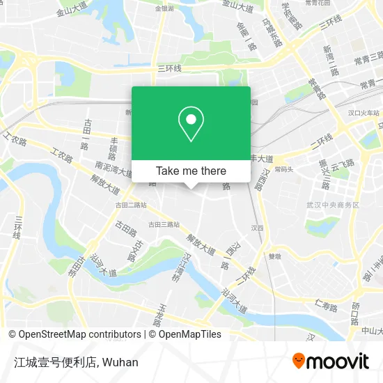 江城壹号便利店 map