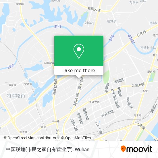 中国联通(市民之家自有营业厅) map