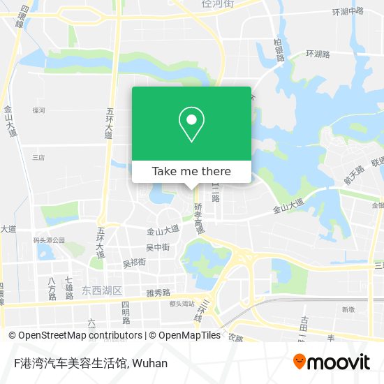 F港湾汽车美容生活馆 map