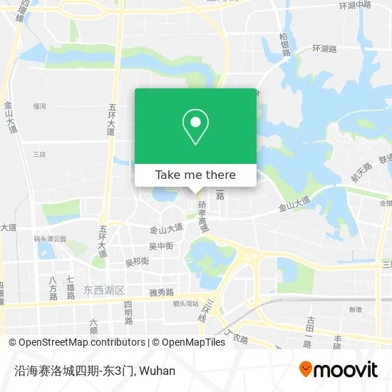 沿海赛洛城四期-东3门 map