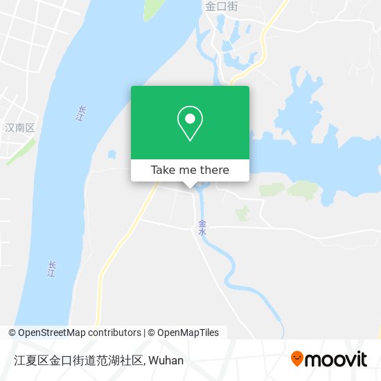 江夏区金口街道范湖社区 map