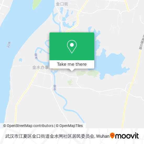武汉市江夏区金口街道金水闸社区居民委员会 map