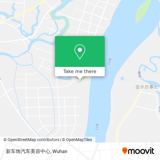 新车饰汽车美容中心 map