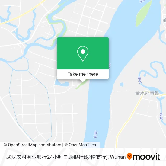 武汉农村商业银行24小时自助银行(纱帽支行) map