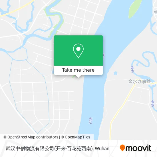 武汉中创物流有限公司(开来·百花苑西南) map