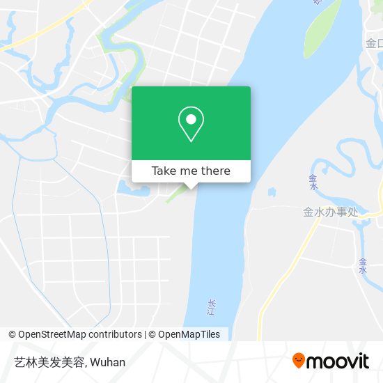 艺林美发美容 map