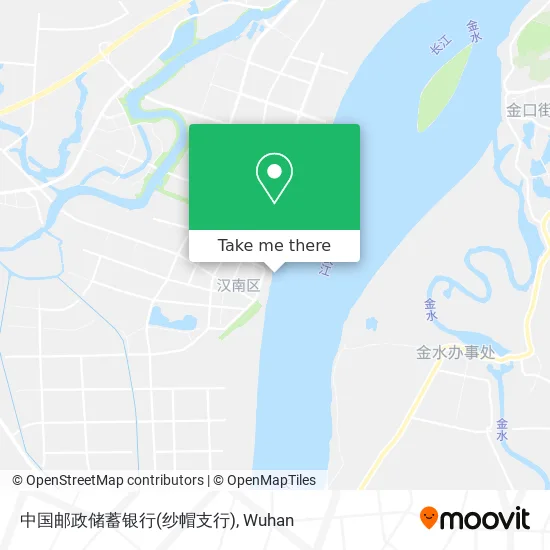 中国邮政储蓄银行(纱帽支行) map