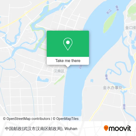 中国邮政(武汉市汉南区邮政局) map