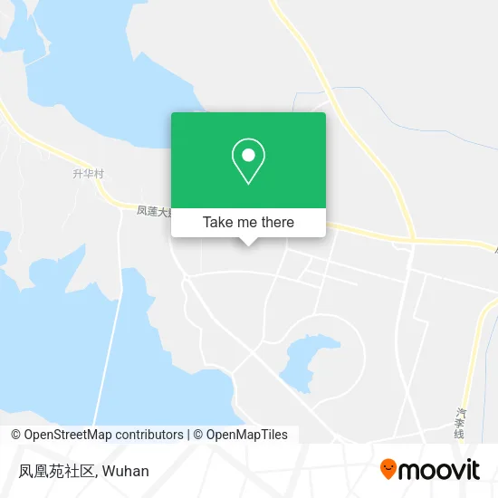 凤凰苑社区 map