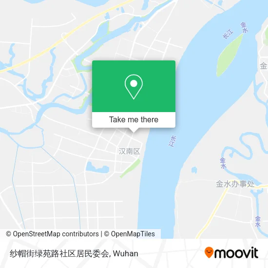 纱帽街绿苑路社区居民委会 map