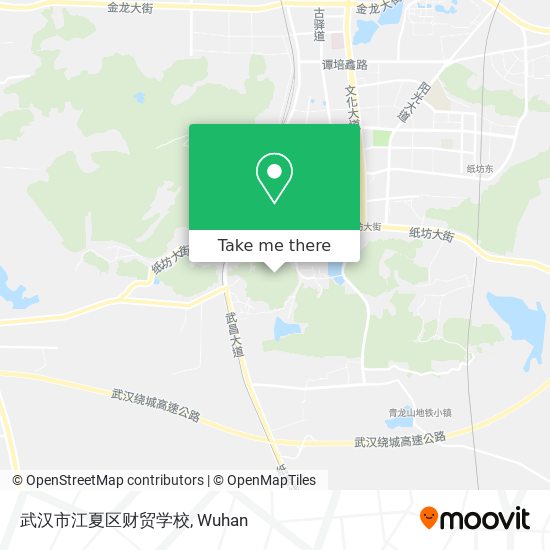 武汉市江夏区财贸学校 map